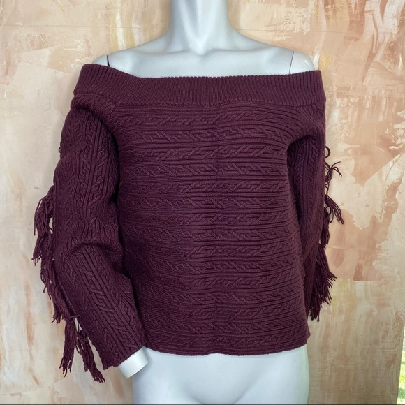 XXL RACHEL by Rachel Roy Knit Off Shoulder Sweater - Picture 2 of 7